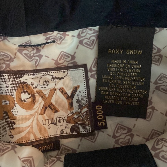 ROXY Utility Snowboard “5,000” pants - size small - Picture 9 of 12
